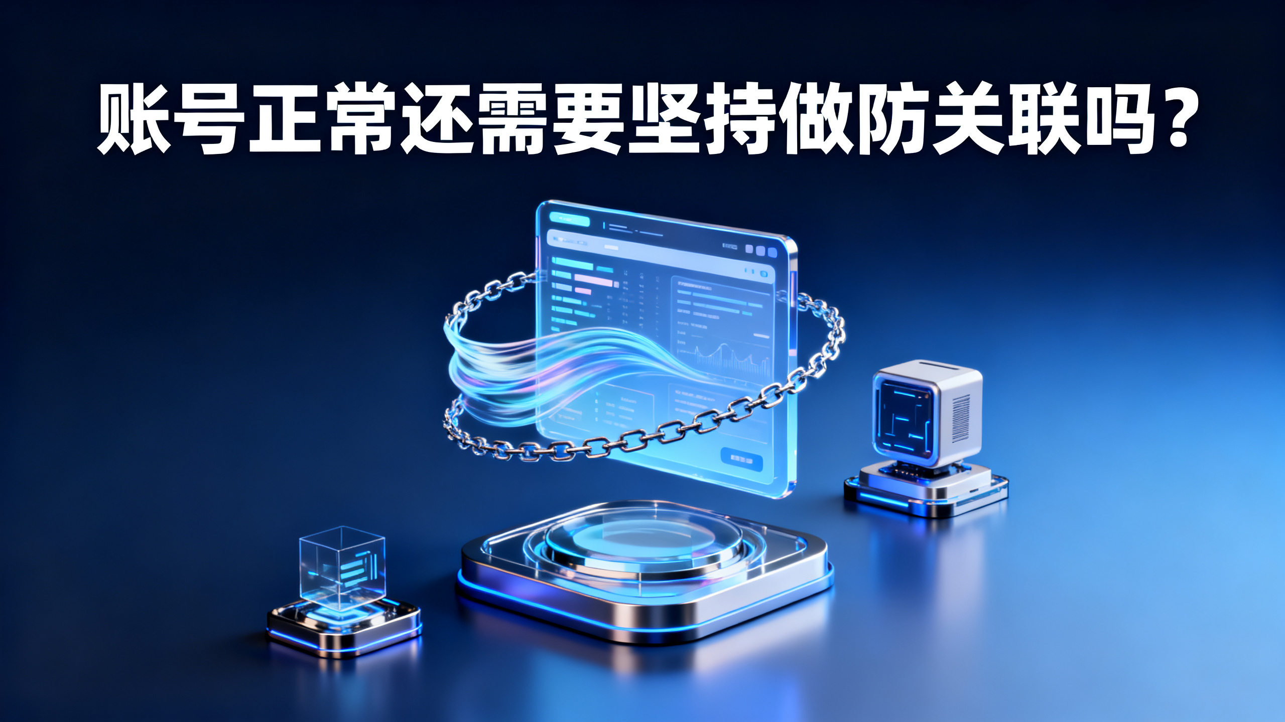 账号正常还需要坚持做防关联吗？